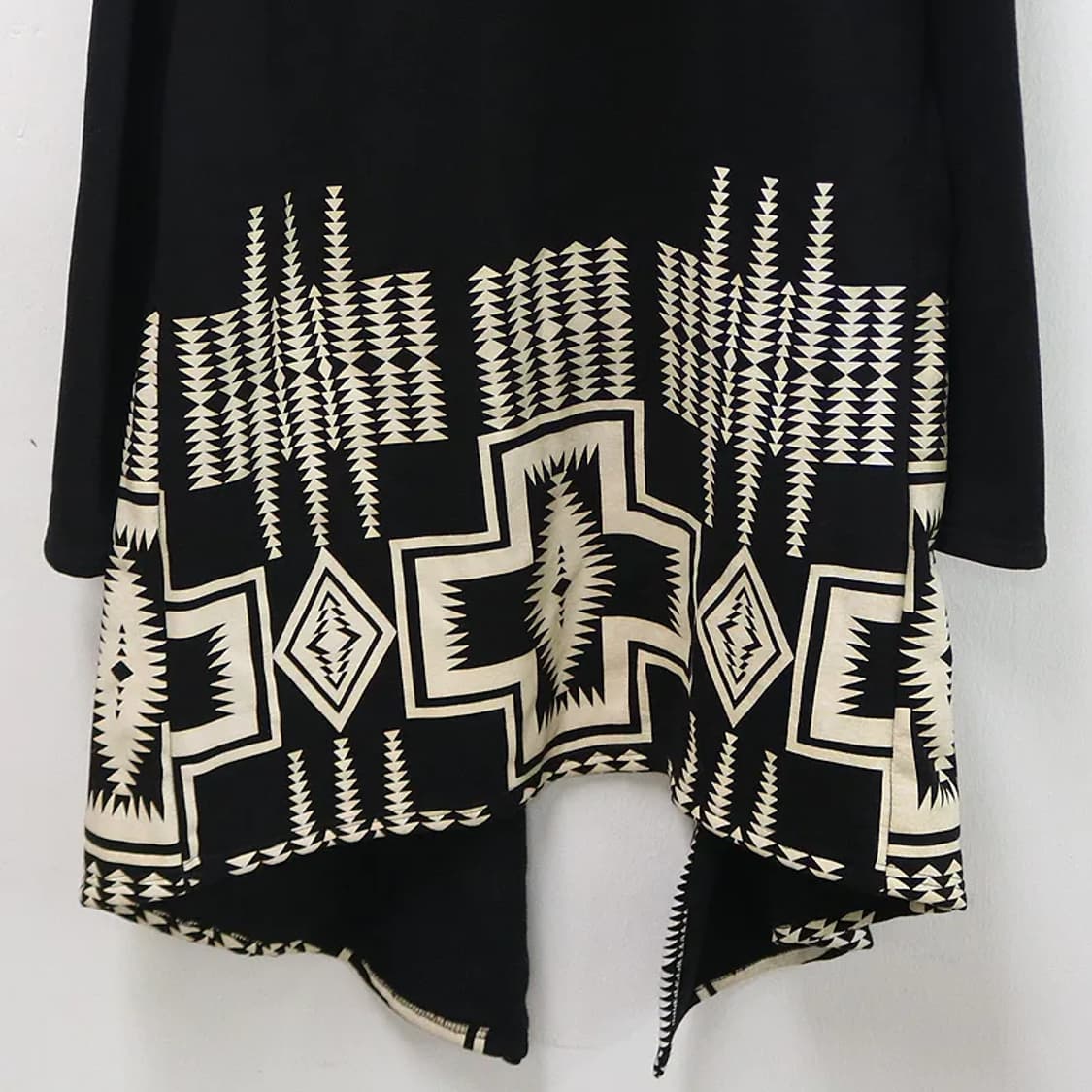 RINGS 에스닉 패턴 후드 롱 가디건 61795 상품이미지8