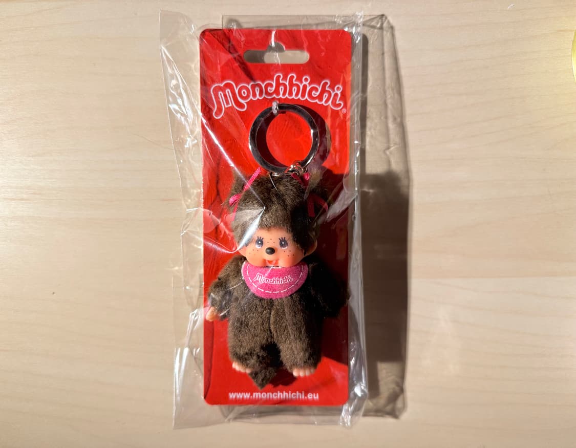 유럽판 몬치치 키링 (핑크리본) 상품이미지3