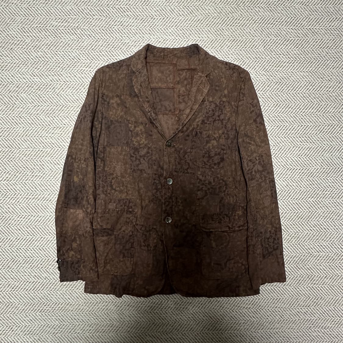 BEAMS PLUS japan made patchwork blazer 상품이미지1
