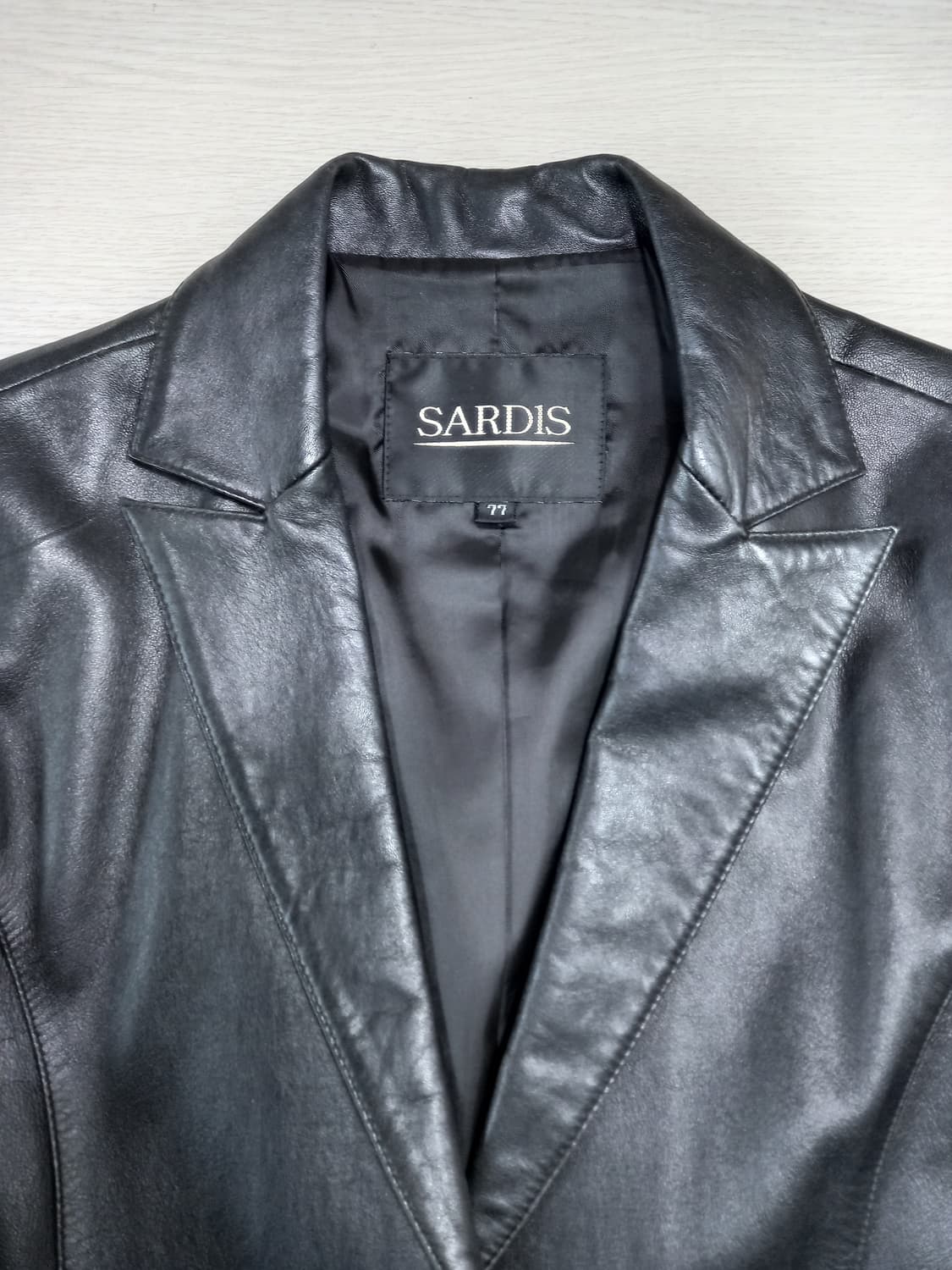 M90 SARDIS Kor 여성용 양가죽 자켓 블랙 M-15 상품이미지4