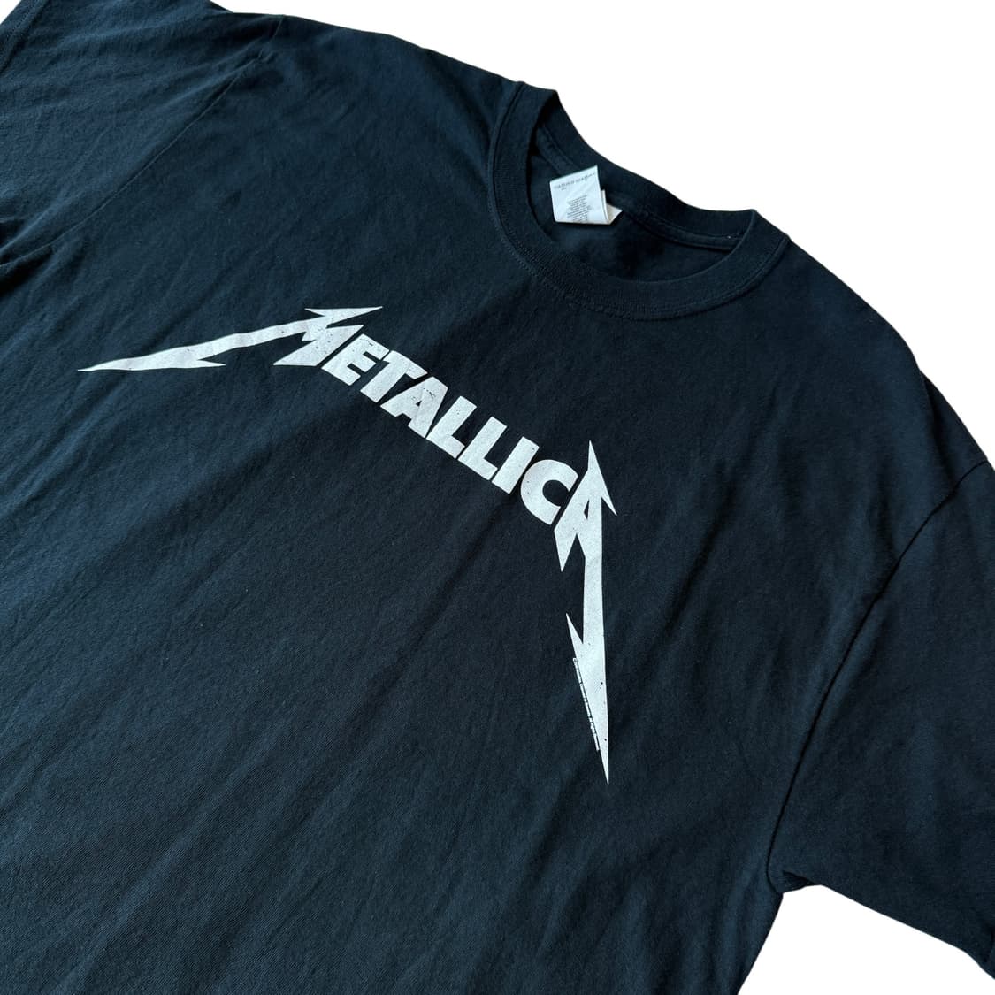 메탈리카(Metallica) 클래식 로고 밴드 티셔츠 (L) 상품이미지1