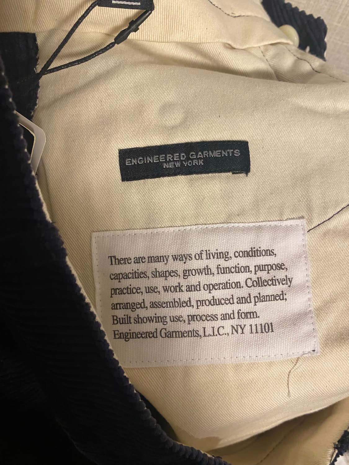 Lee x 엔지니어드 가먼츠 콜라보 코듀로이 팬츠 상품이미지7