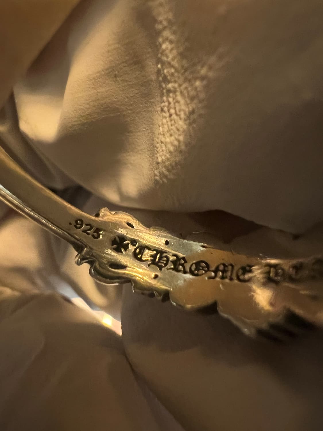 [us9.5] 크롬하츠 베이비더블플로랄링 상품이미지8