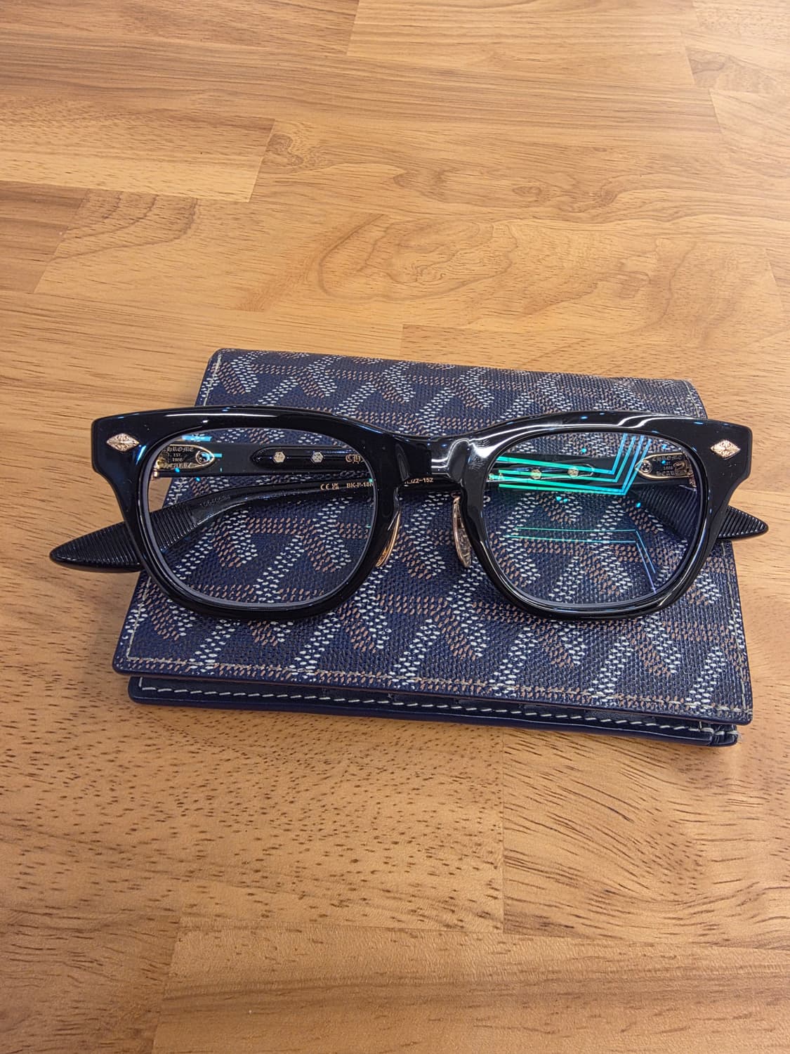 크롬하츠안경 배긴스 a 블골 판매합니다  상품이미지1