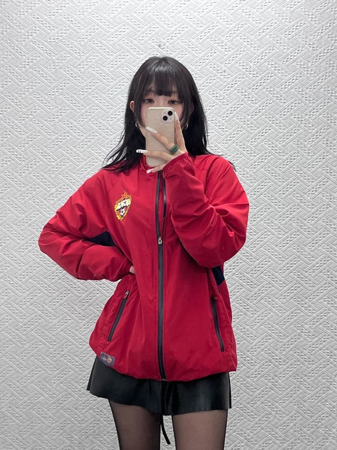 엄브로 올드스쿨 레트로 모스크바 축구 바람막이 자켓 XL C10952 상품이미지2