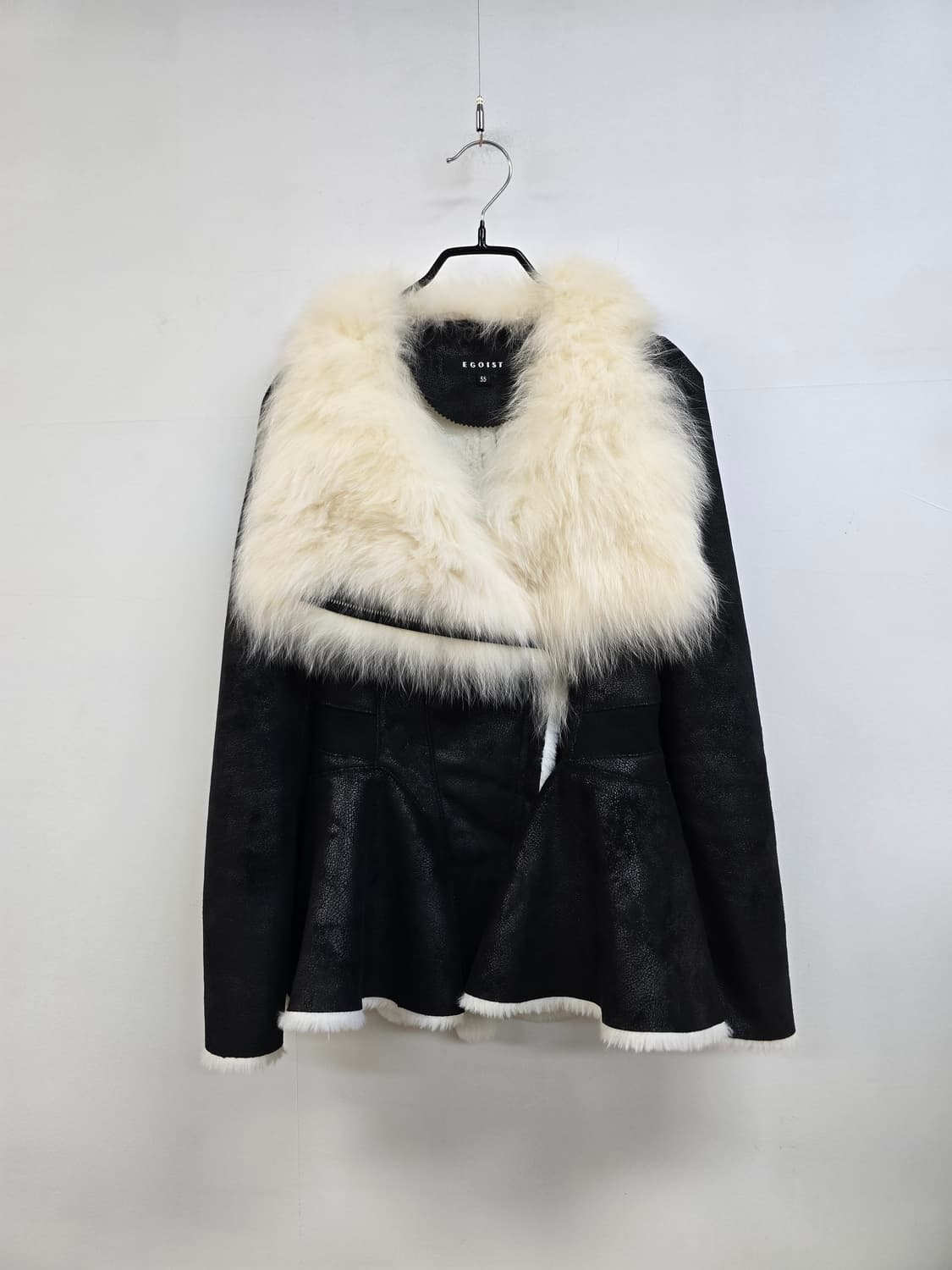 에고이스트 폭스퍼 무스탕 집업 자켓 상품이미지2