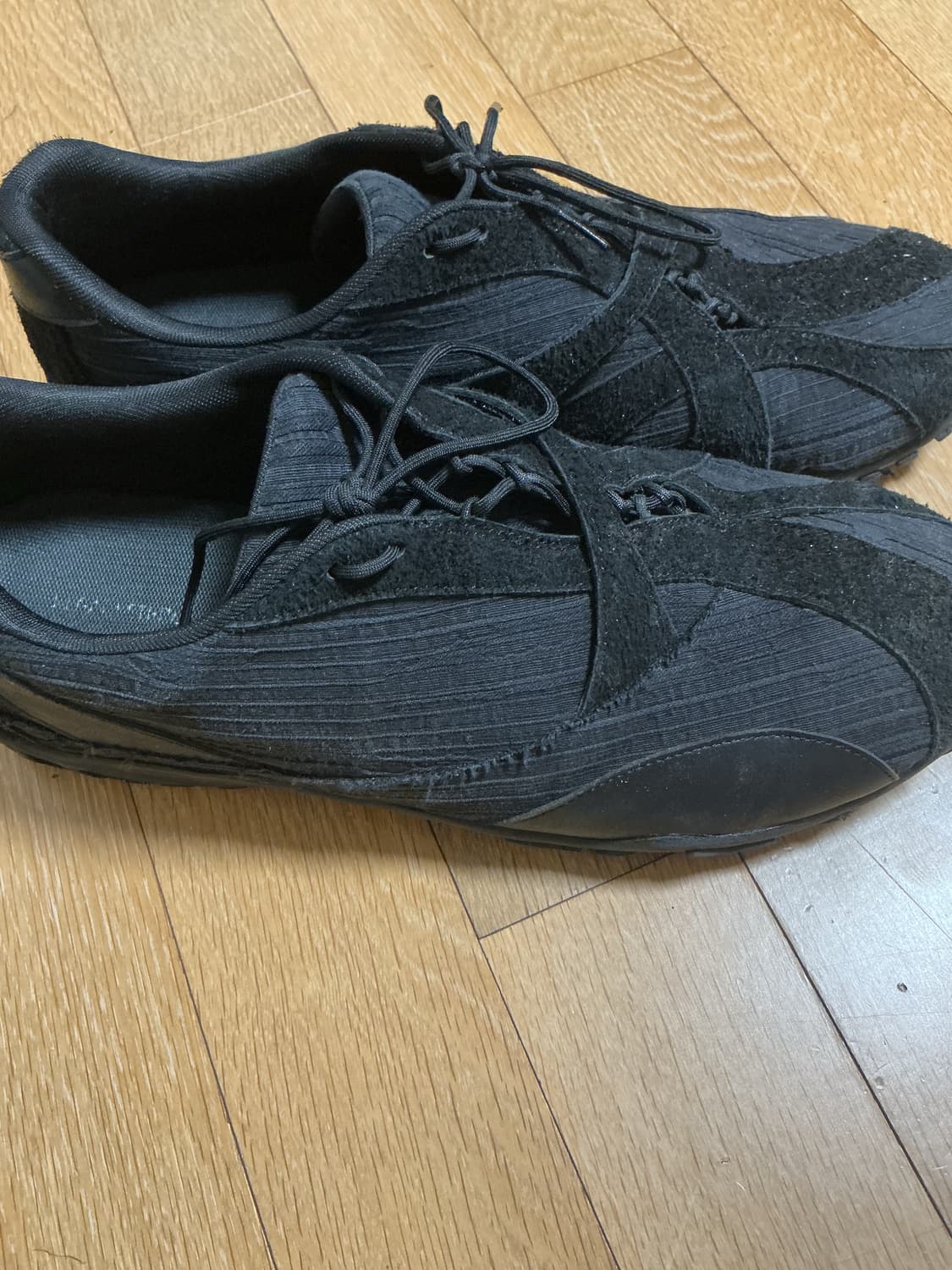 급처) 네거티브쓰리 Asymmetry No.3 Sneakers_Black 상품이미지3