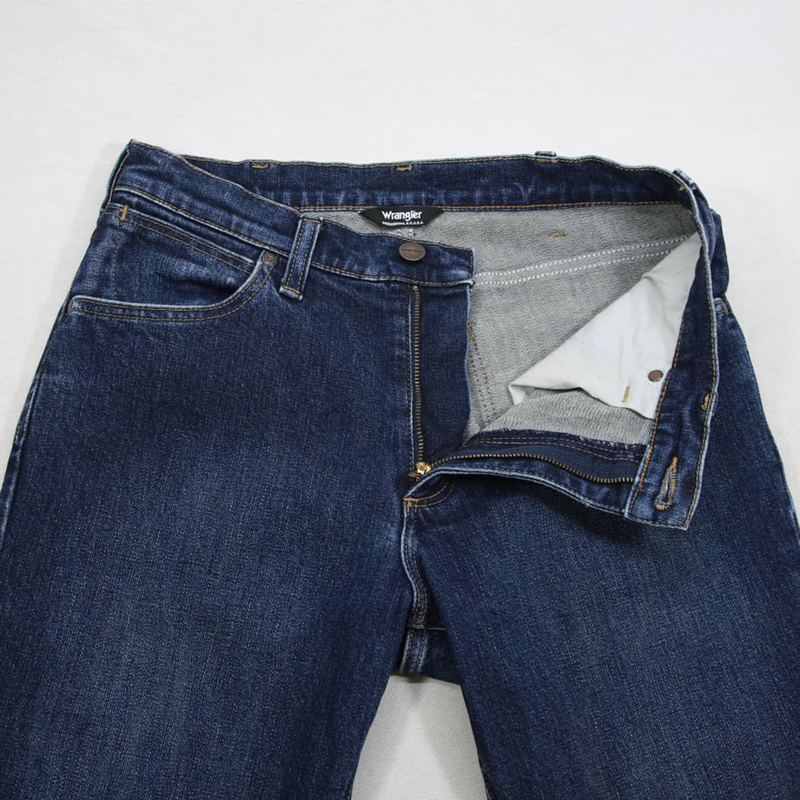 (착용컷) Wrangler 데님 팬츠 (여성용 29-30) 상품이미지4