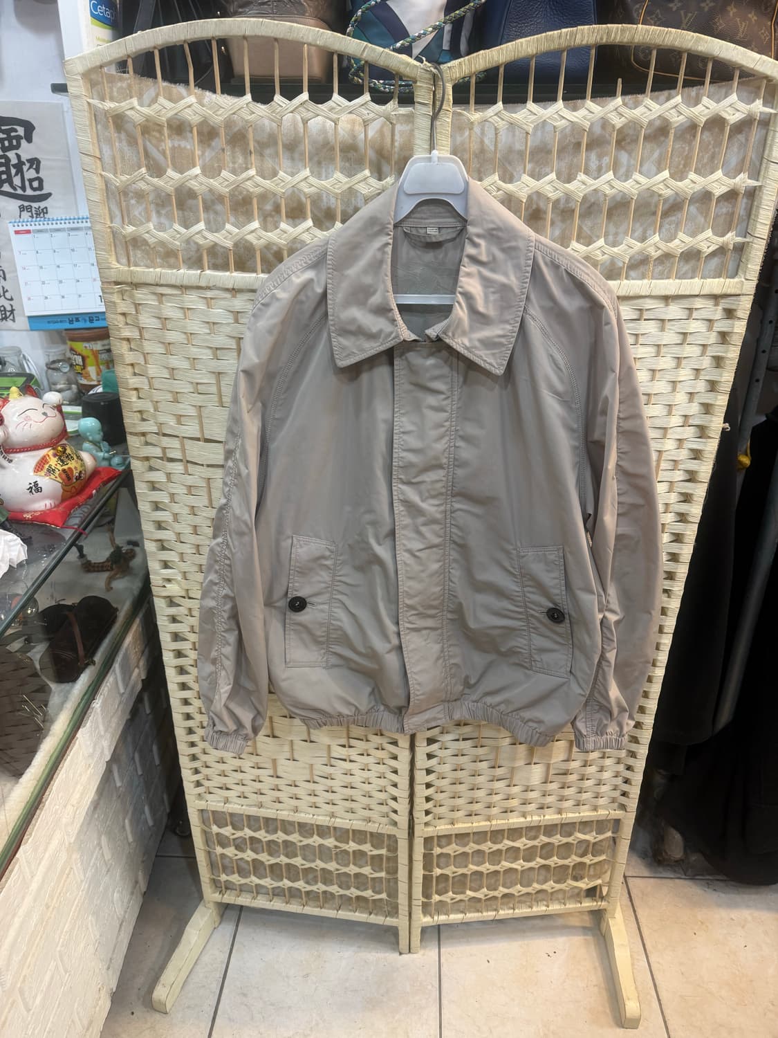 100 정품 버버리 바막 블루종 팝니다 상품이미지1