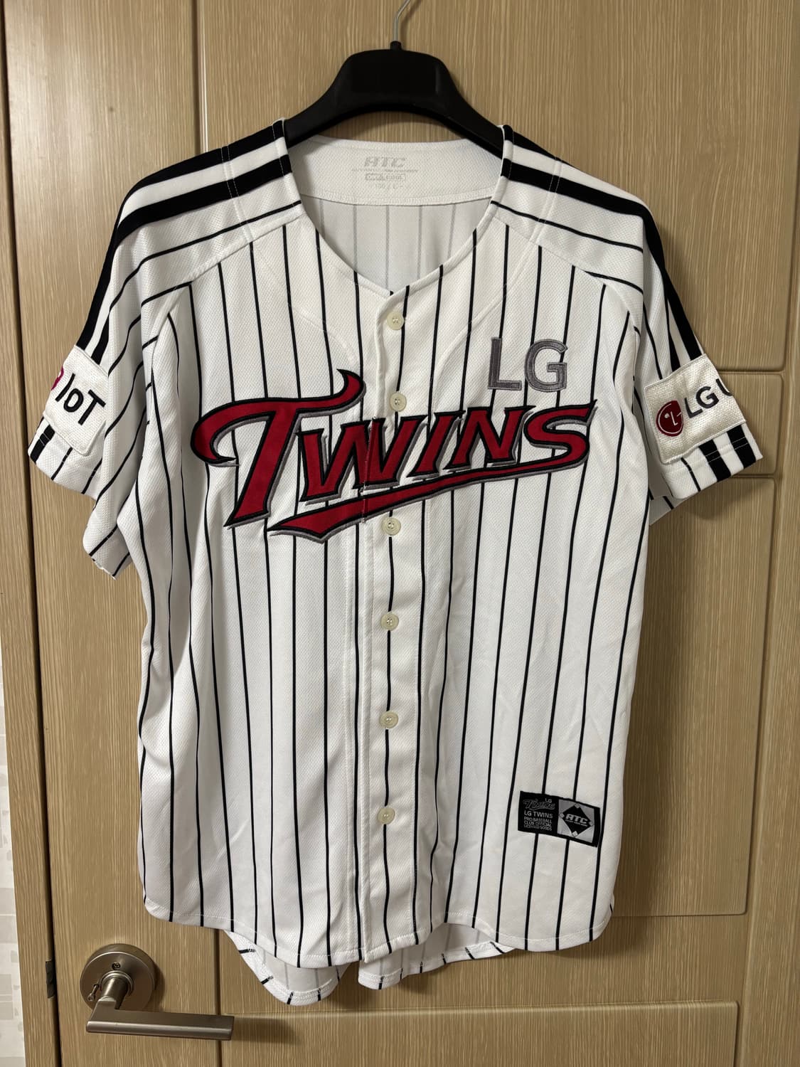 엘지 트윈스 스트라이프 야구 유니폼 상품이미지1