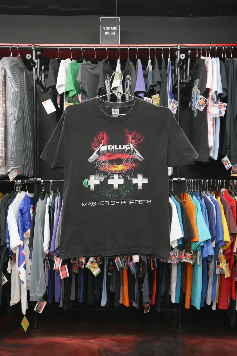 2000년대 빈티지 메탈리카 마스터 오브 퍼펫 티셔츠 상품이미지2