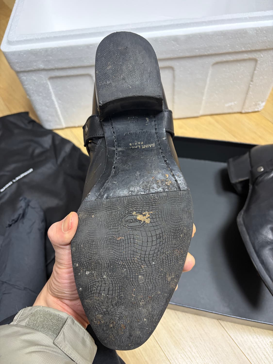 생로랑 모터사이클 부츠, 생로랑 하네스 부츠 상품이미지5