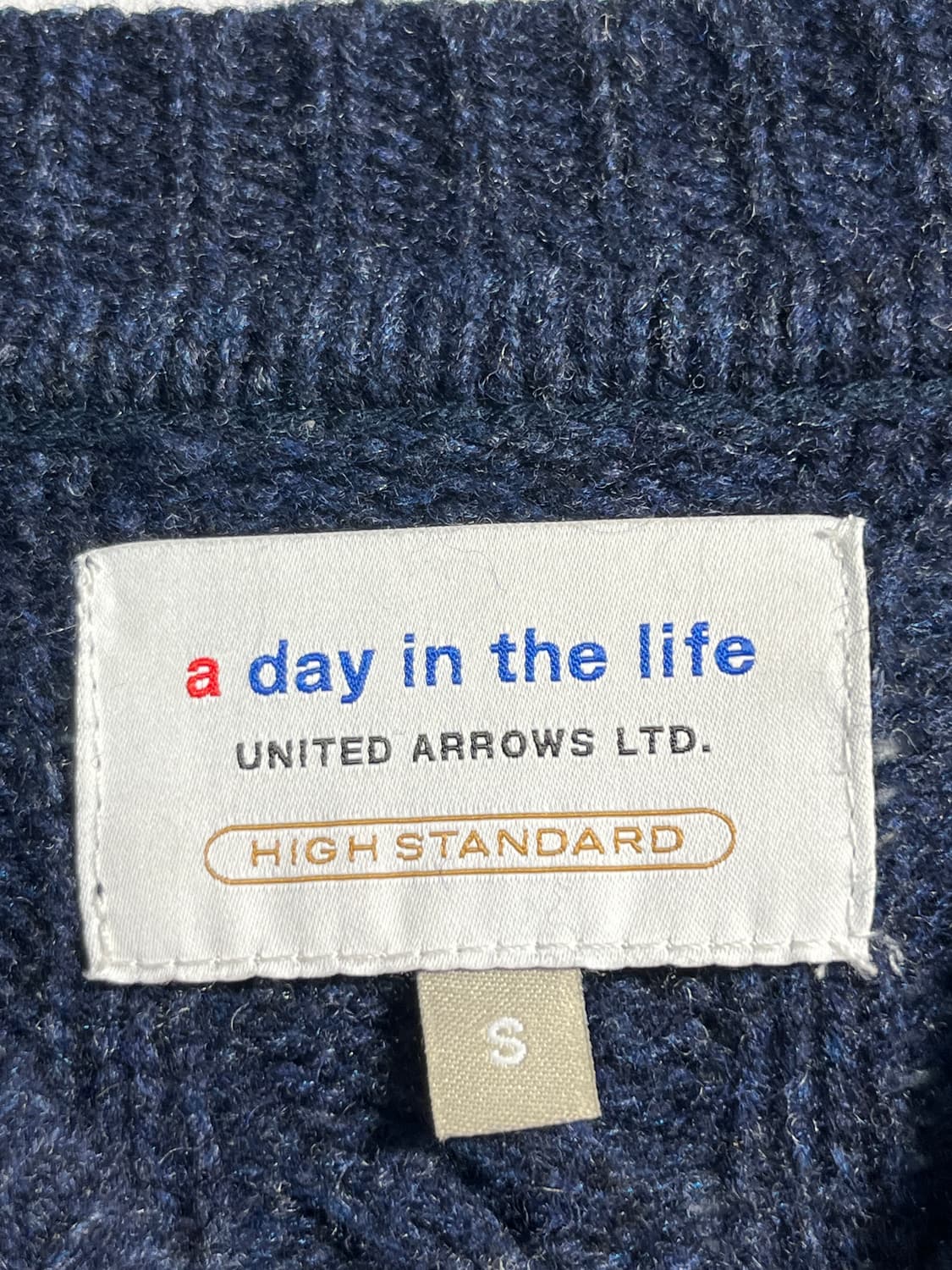 United arrows 유나이티드 애로우즈 울80% 니트 상품이미지8