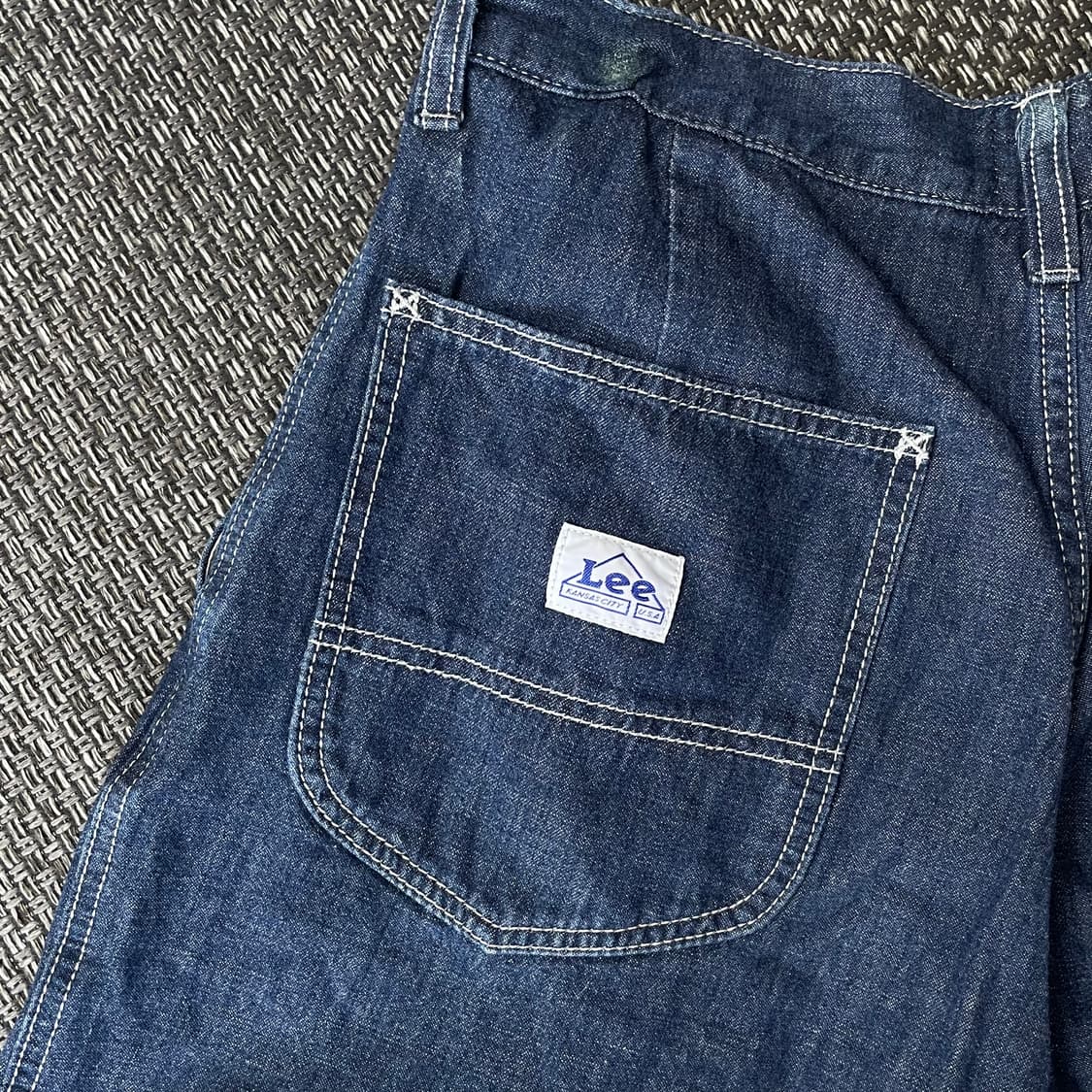 (30) lee 진청 데님 하프팬츠 상품이미지8