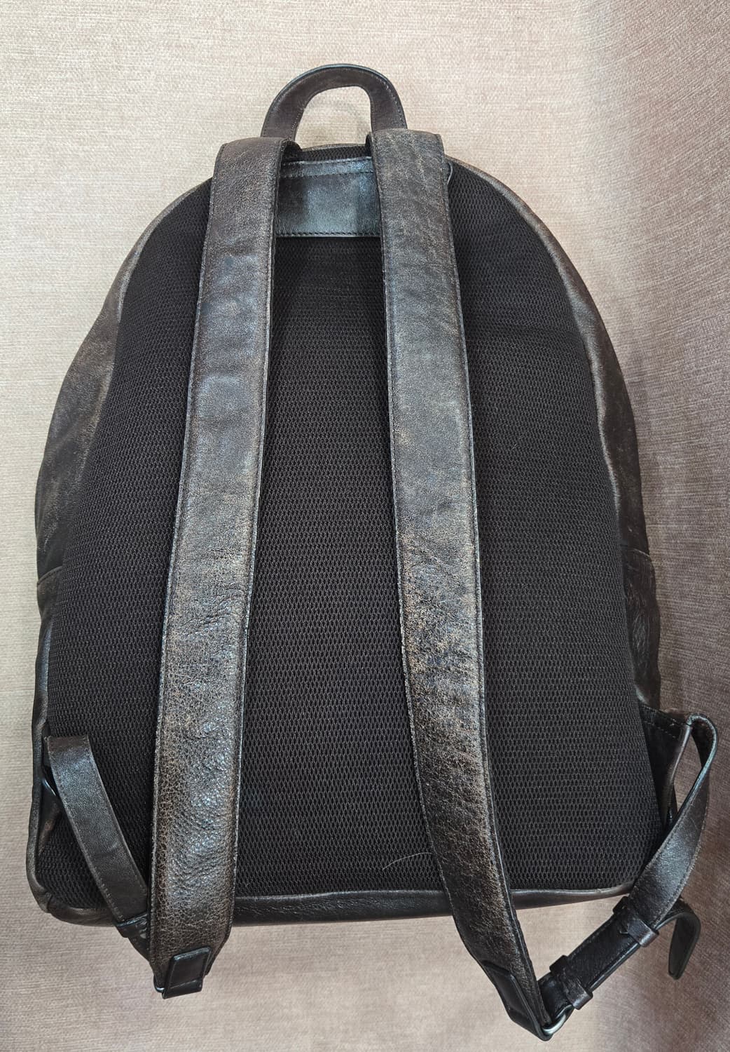 시스템 엔틱스타일 가죽백팩 남녀 스타일 업업 상품이미지2