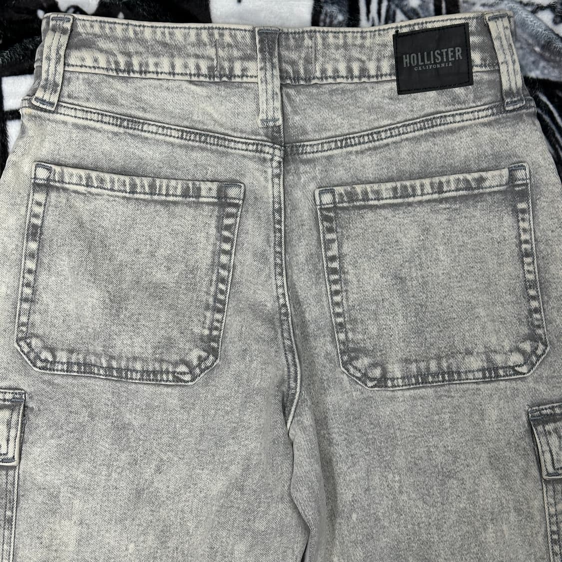 홀리스터 워싱 카고 데님팬츠 상품이미지6
