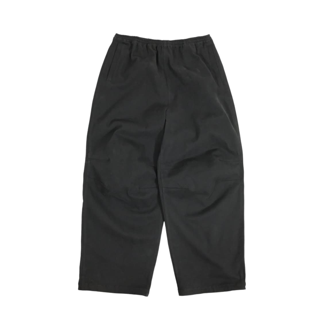 [2] 논노드 몰스킨 트랙 팬츠 블랙 상품이미지1