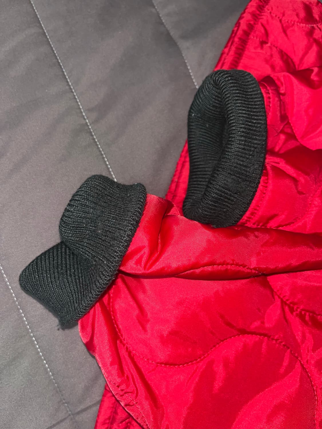 슈프림 17FW 퀄티드 라이너 후드 자켓 상품이미지7