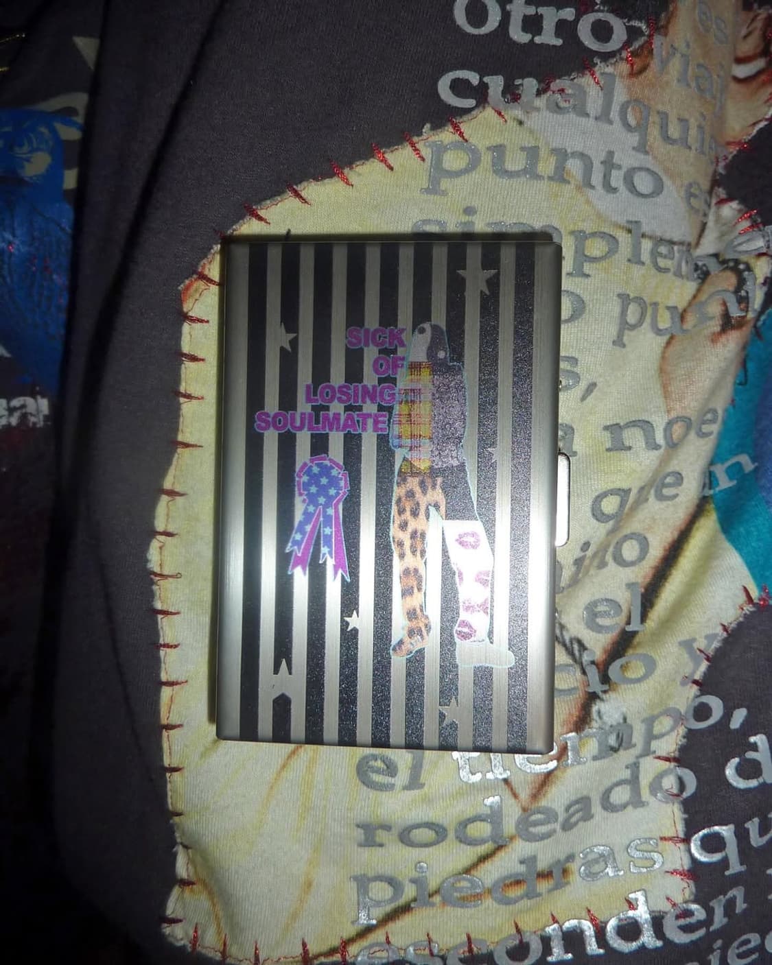 *𖤐⡱Soulmate metal card case ✶༄ ‧₊˚ 상품이미지5