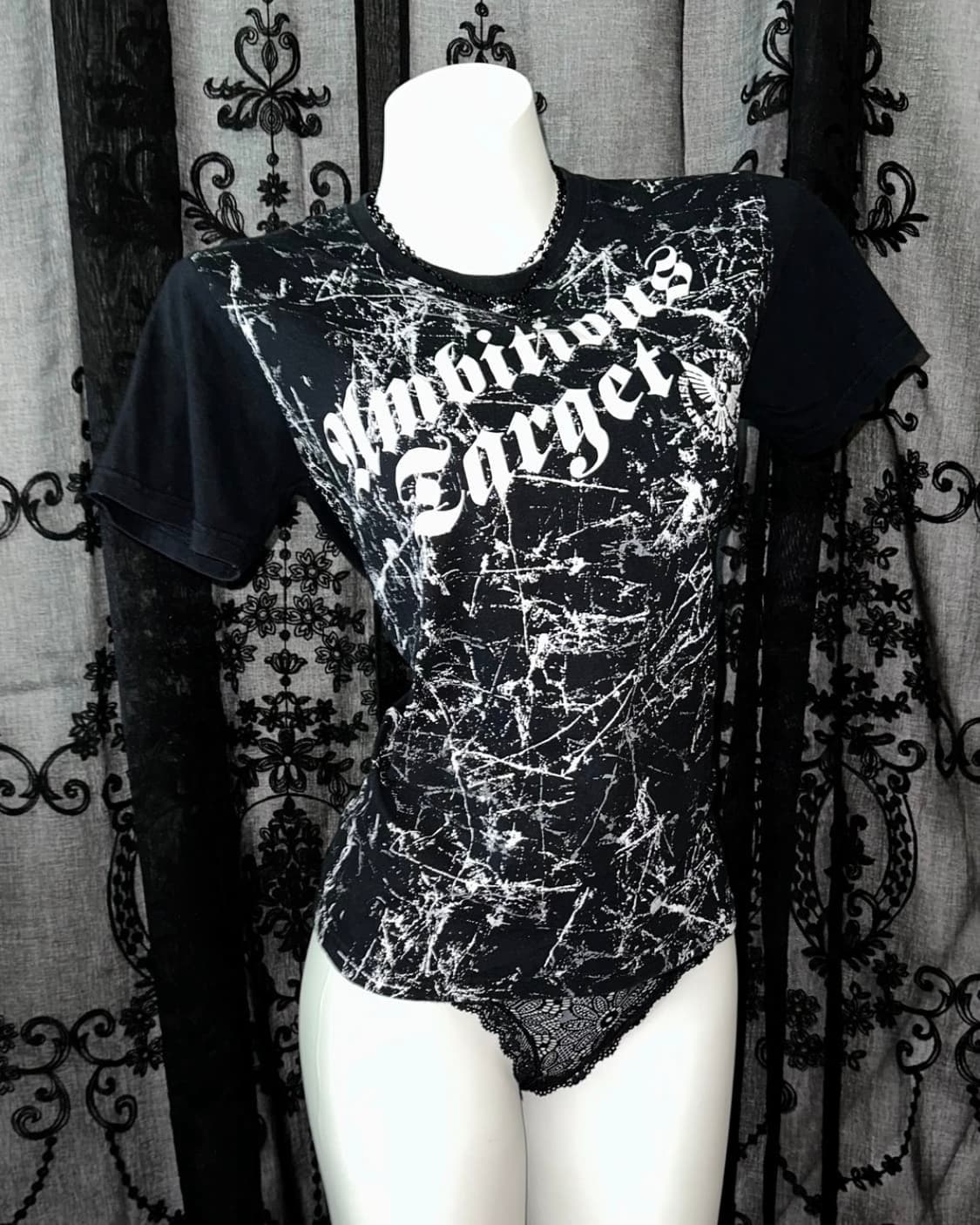 Rock chic printed short sleeve 상품이미지1