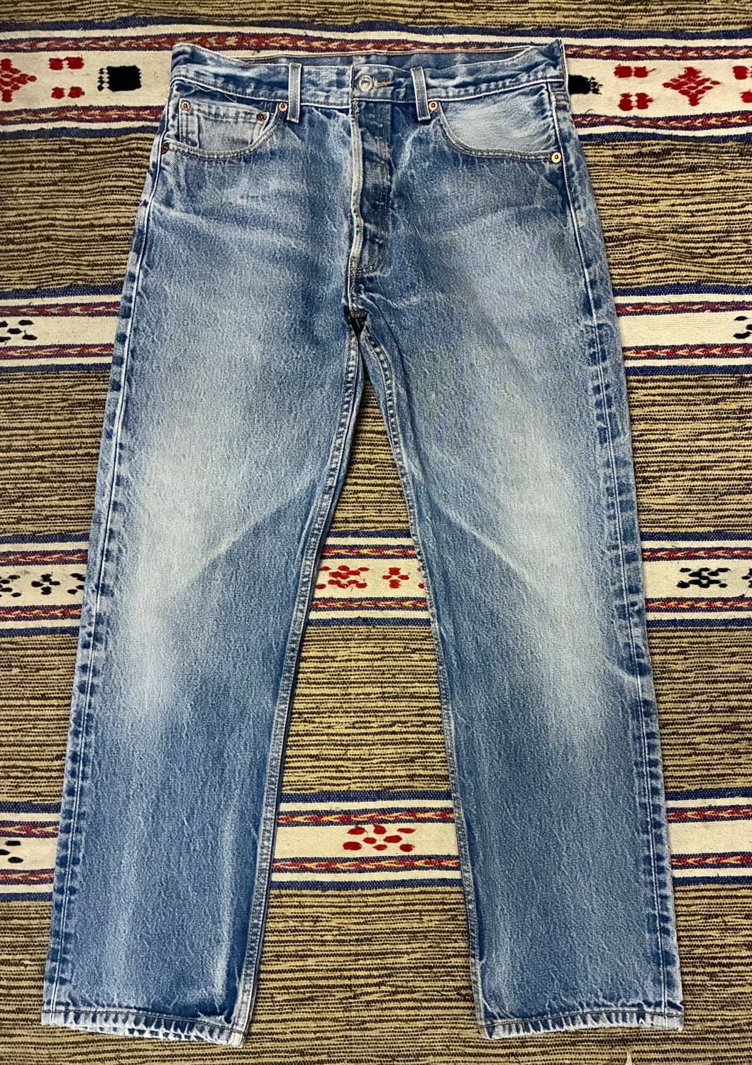 (31~32)00s 빈티지 리바이스 501xx 중청 워싱 데님 501 상품이미지2