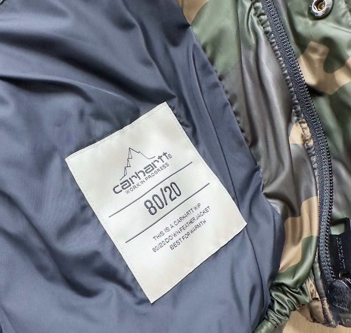 [XL] 칼하트 wip 데밍 카모플라쥬 패딩자켓 상품이미지3