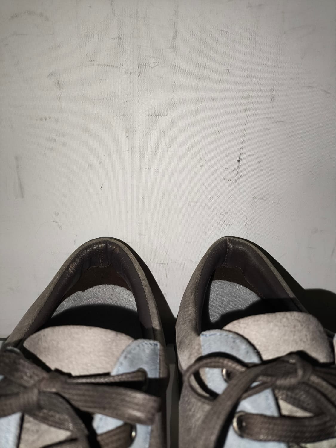 270mm 타임 TIME 투톤 레더 스니커즈 상품이미지5