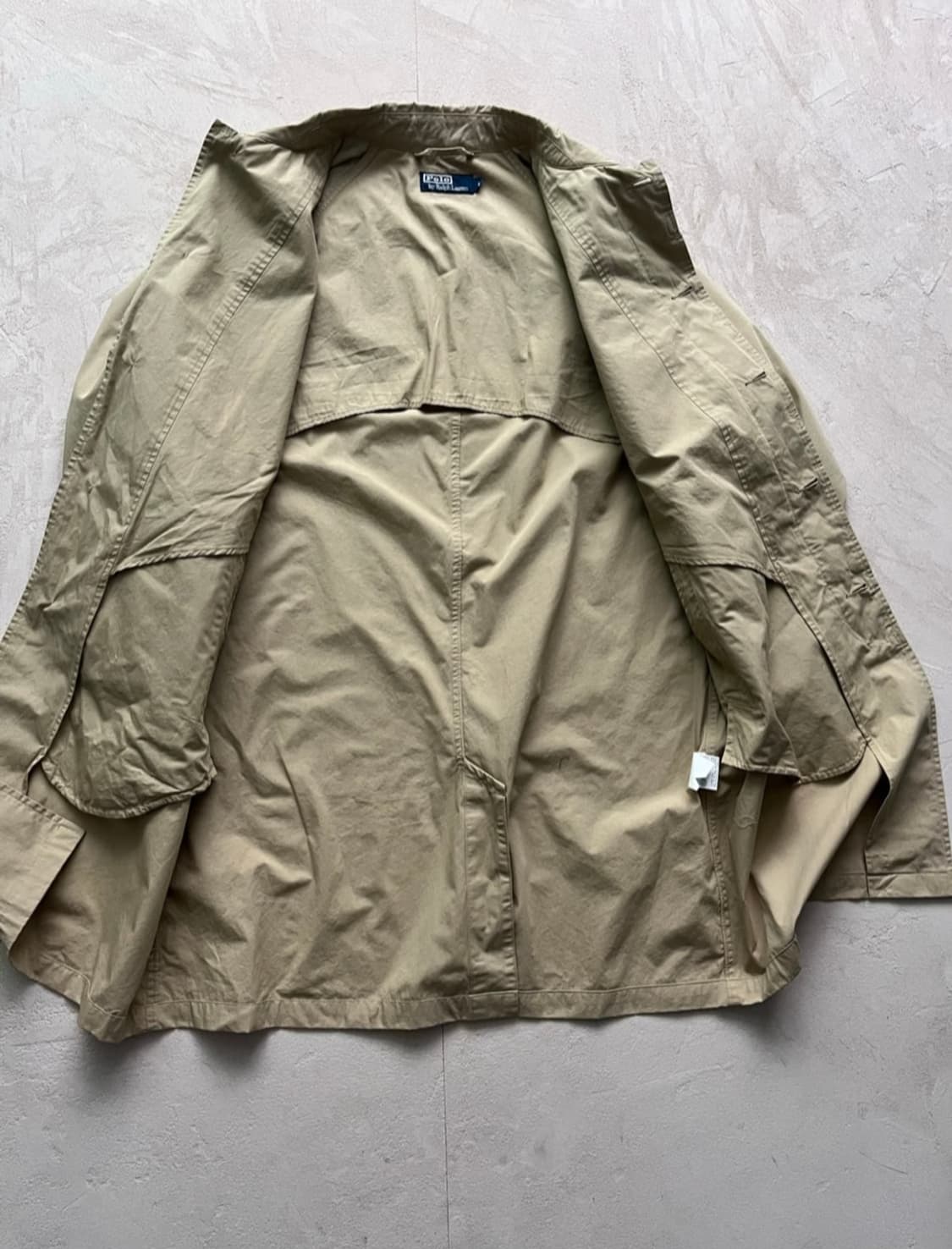 (XL) 폴로 랄프로렌 히든버튼 트랜치코트 판매합니다. 상품이미지5