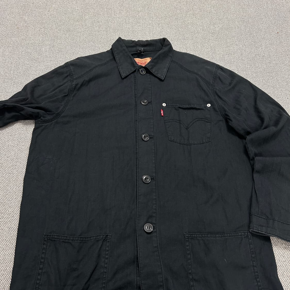 리바이스 블랙 워크 셔츠(L) 상품이미지5