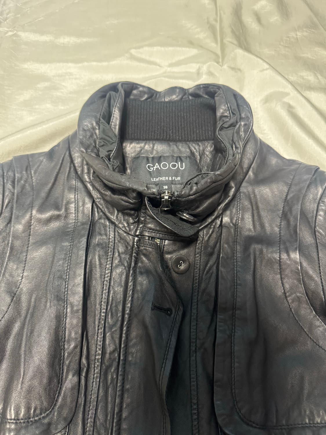 ”GAOOU“ Sheepskin long jacket 상품이미지3