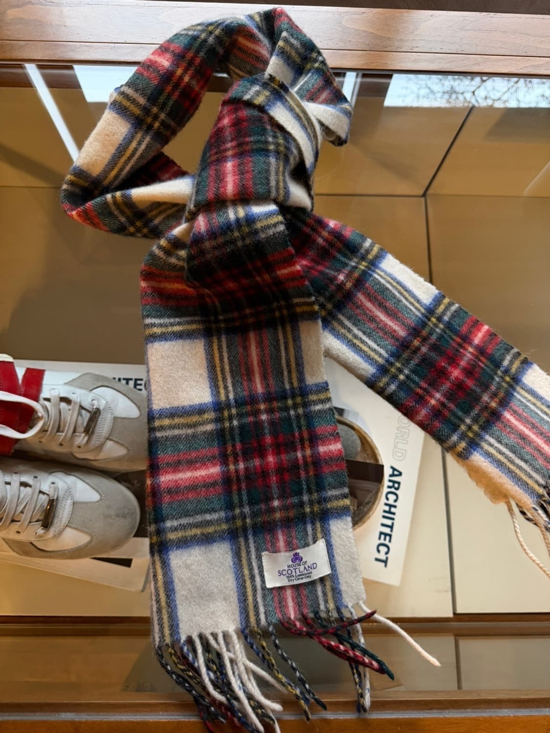 하우스 오브 스코틀랜드 램스울 머플러 상품이미지4
