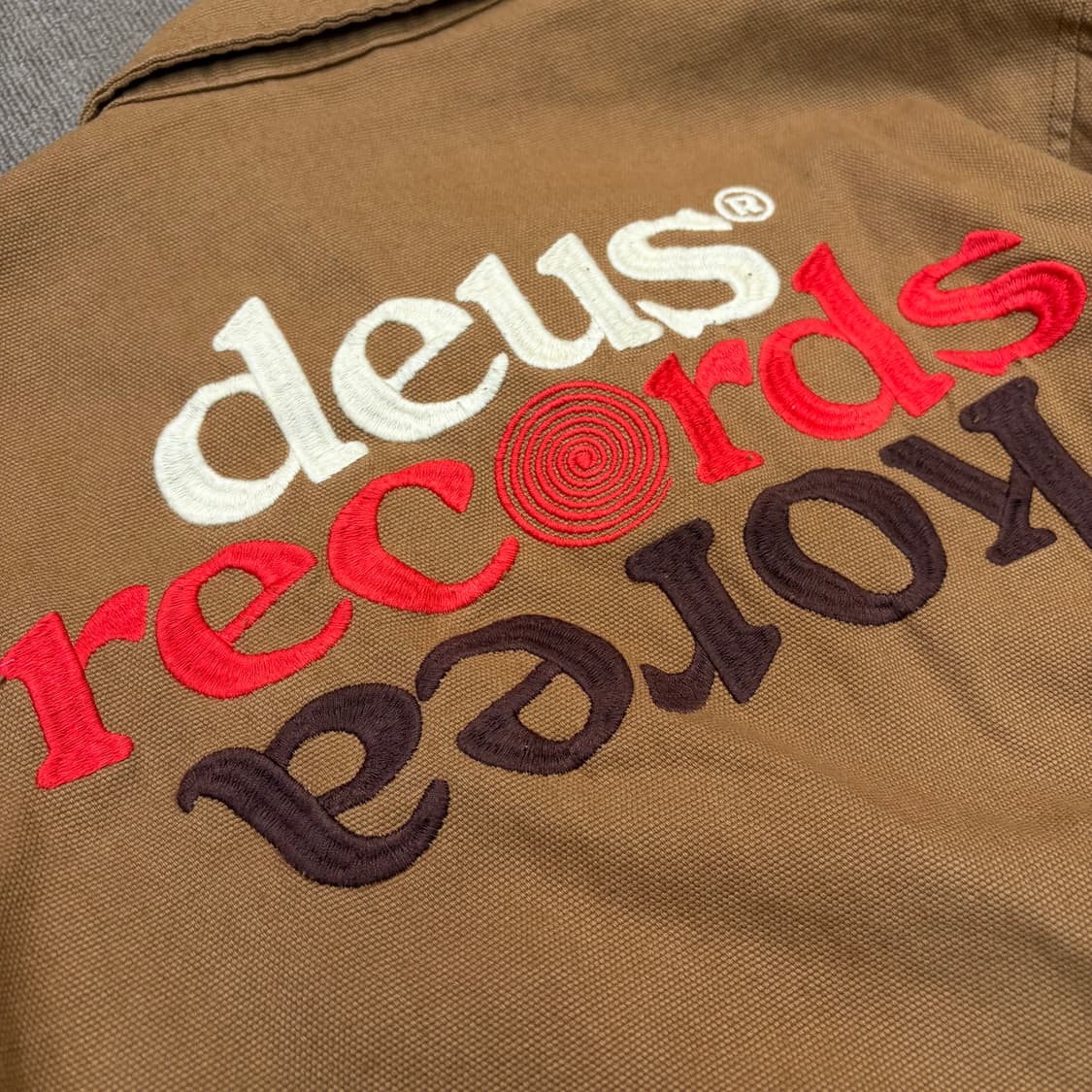 deus 데우스 레코드 코리아 캔버스 코치자켓 m 상품이미지7