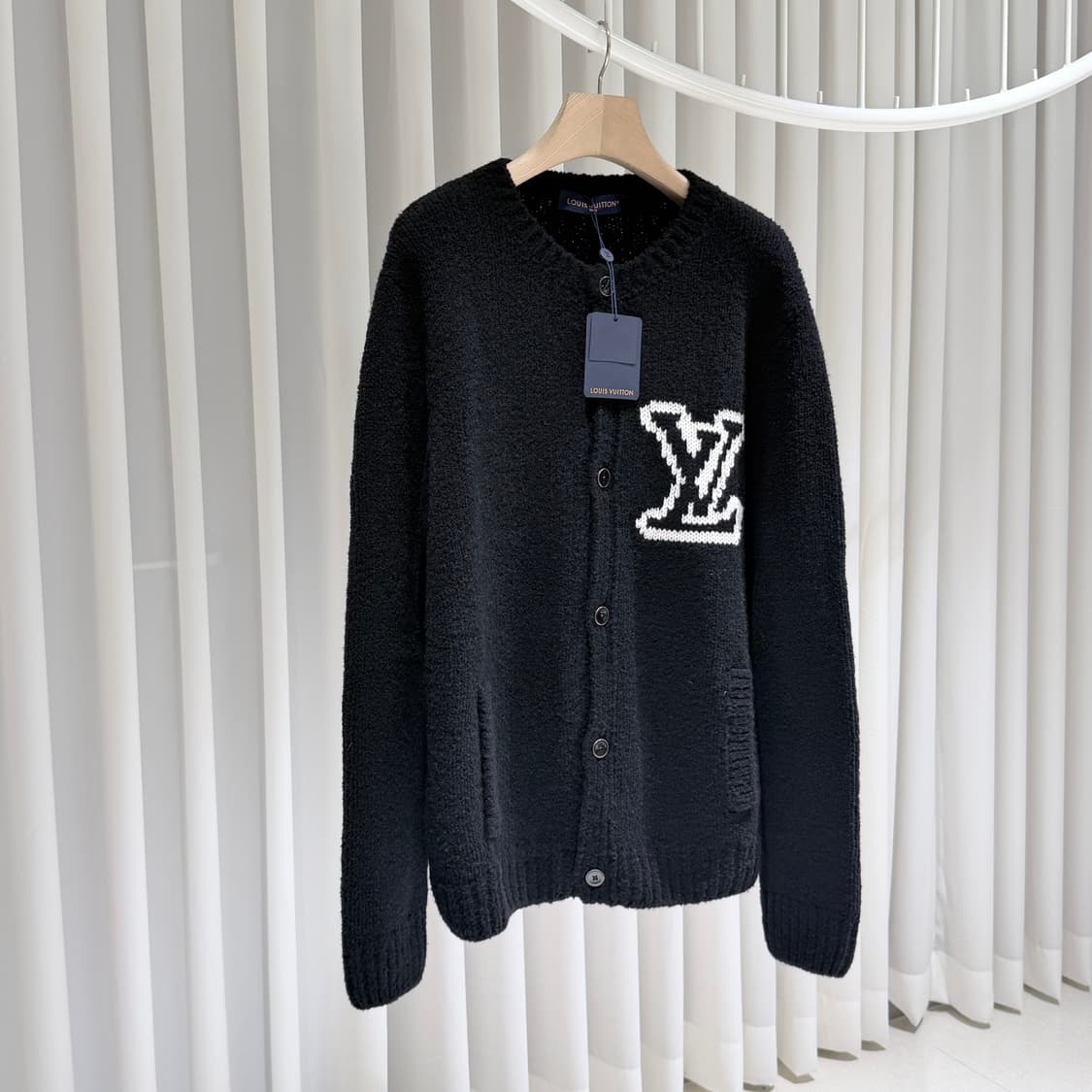 (S+ / XXL) / 루이비통 청키 인타르시아 시그니처 가디건 상품이미지3