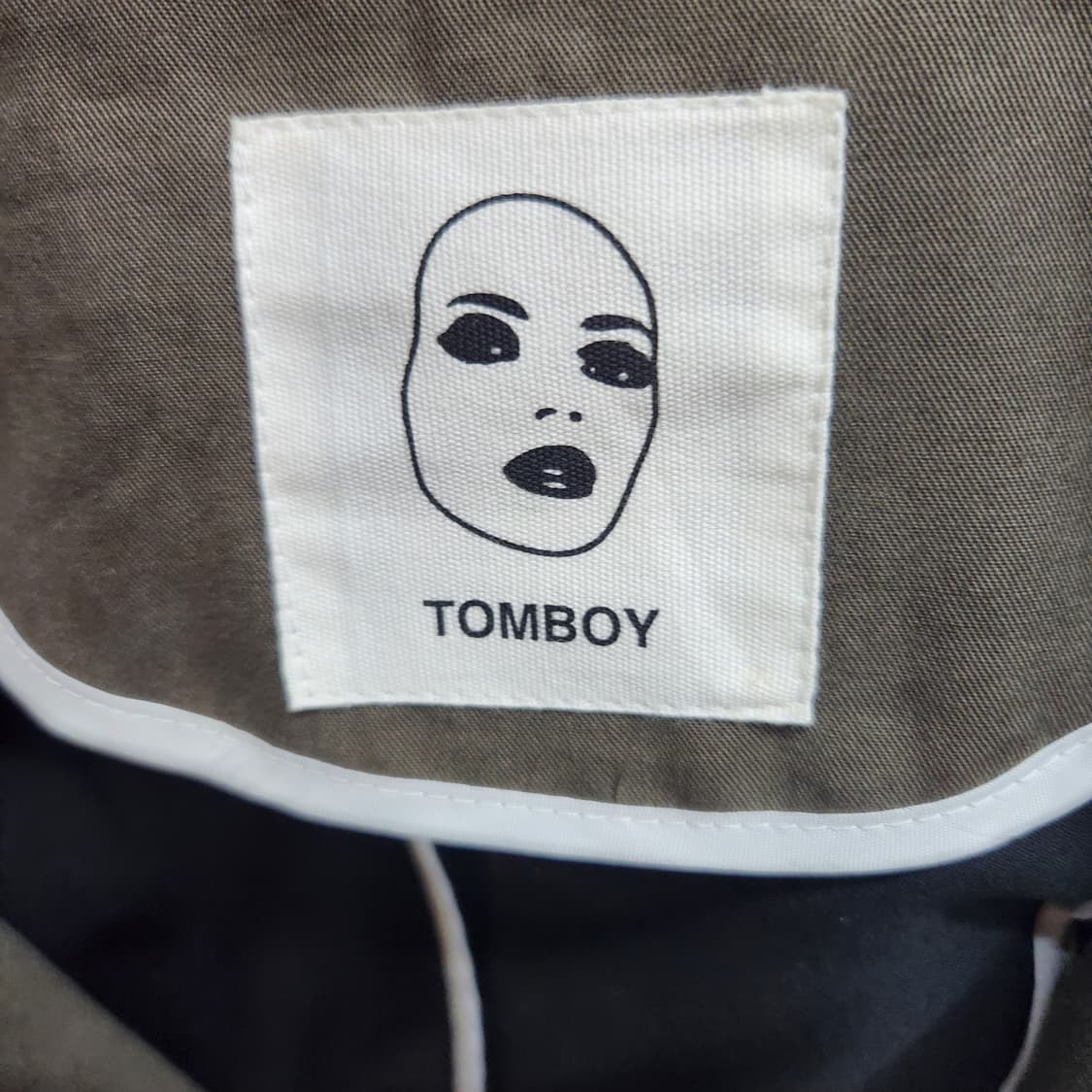 톰보이 배색 포인트 빈티지 무드 오버핏 자켓 F(XL) 상품이미지5