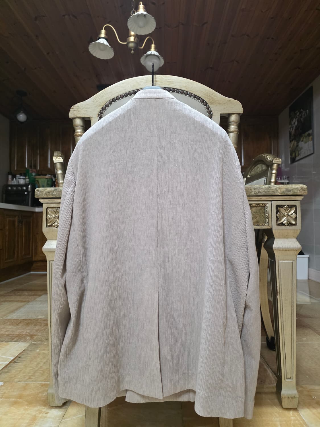 솔리드옴므 시어서커 크링클 자켓 상품이미지3