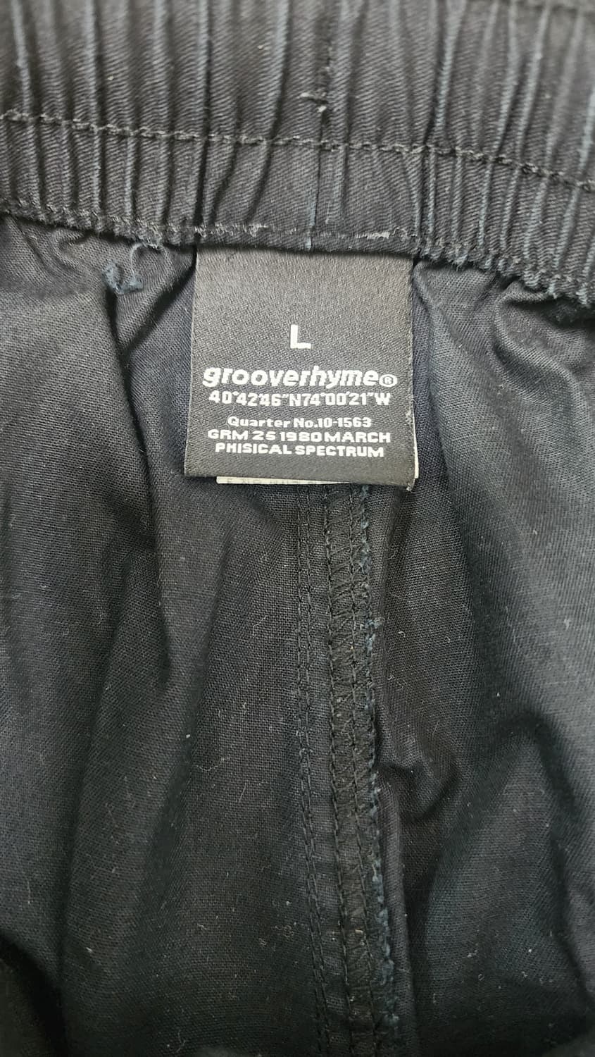 그루브라임 남성 밴딩 반바지 L 블랙 상품이미지3