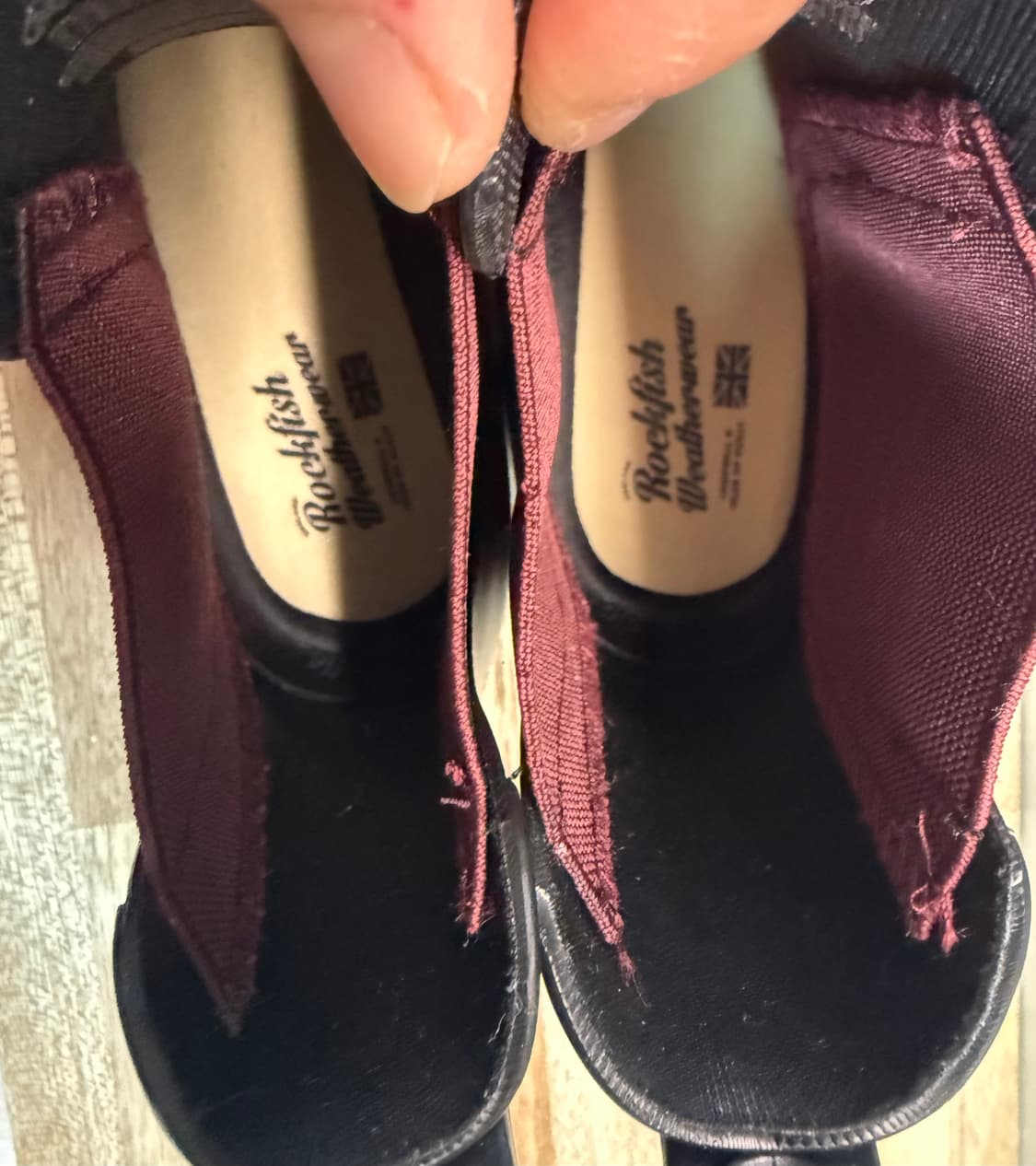 락피쉬(Rockfish) 첼시 레인 부츠 UK4(230) 상품이미지5