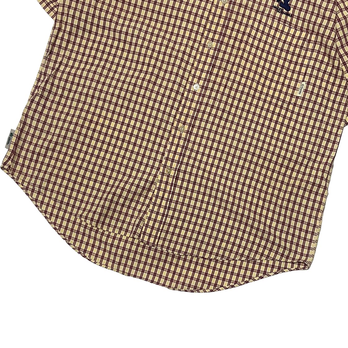 Logos 디즈니 미키마우스 체크 셔츠 상품이미지4