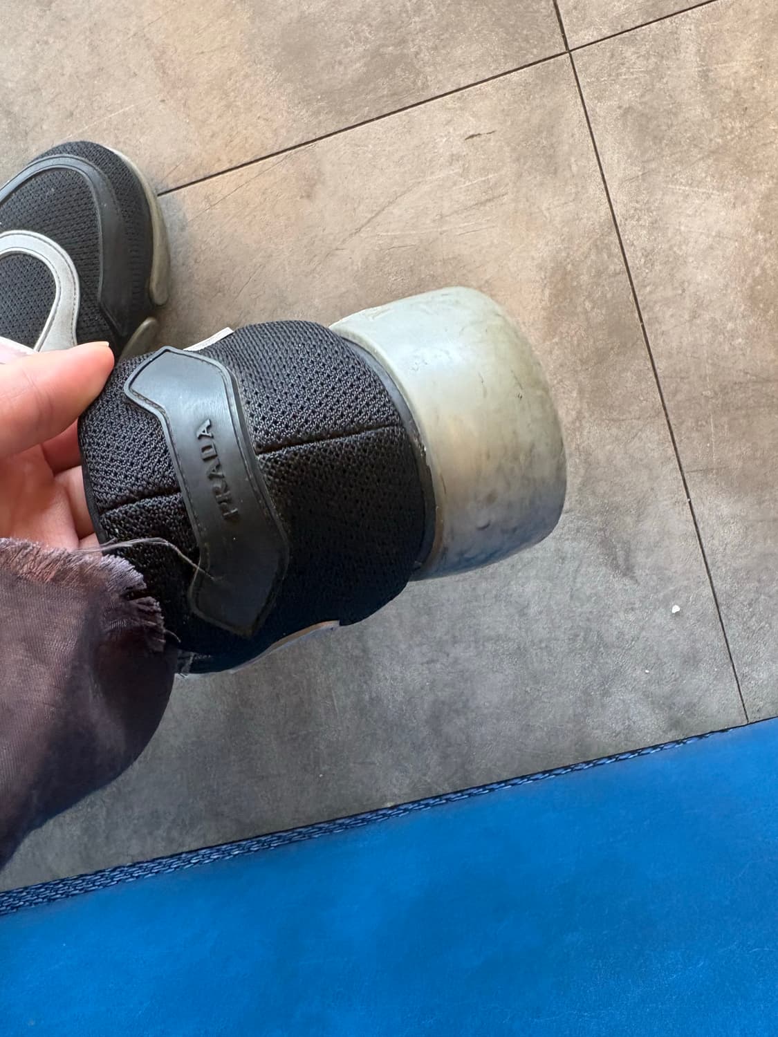 프라다 벨크로 슈즈 230 상품이미지2