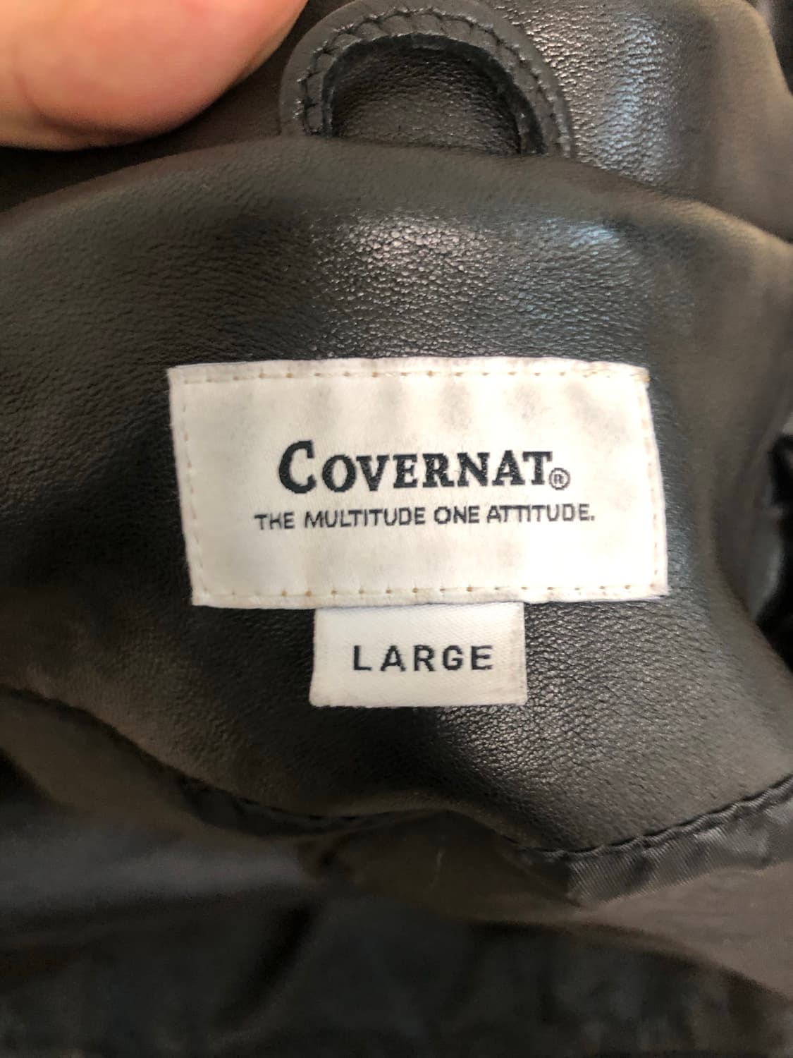 커버낫 양가죽 라이더자켓 L 100 상품이미지3