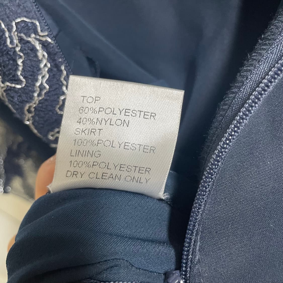 타다시 쇼지(TADASHI SHOJI) 네이비 롱 드레스 상품이미지9