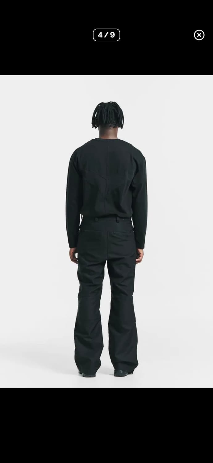 플라스틱프로덕트 지퍼 다트 팬츠 상품이미지9