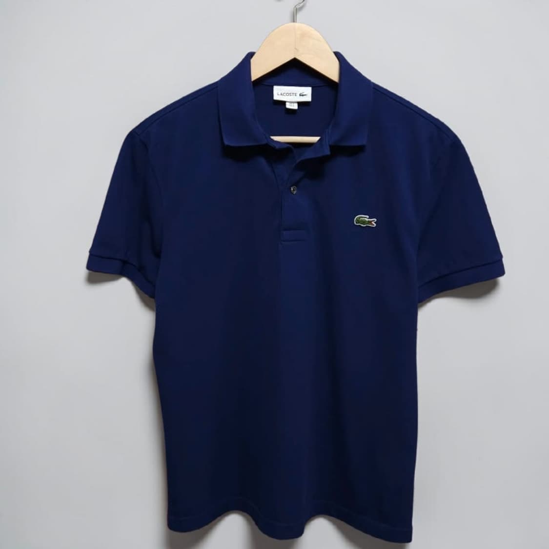 95 LACOSTE 라코스테 블루 반팔 카라티 여름 상품이미지1
