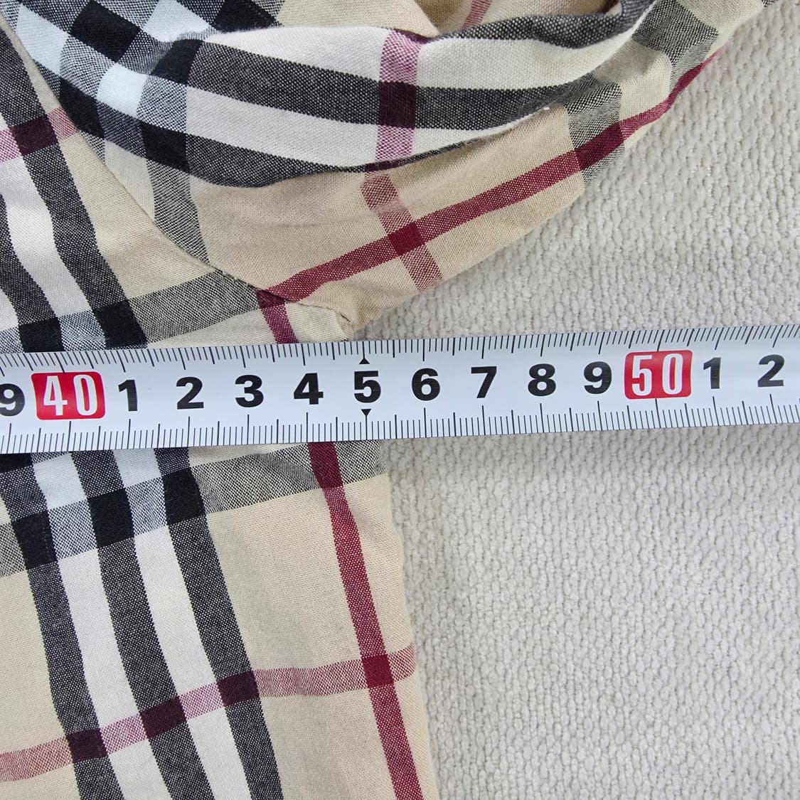 [실측] 버버리 노바체크 셔츠 블라우스 0127J 상품이미지6