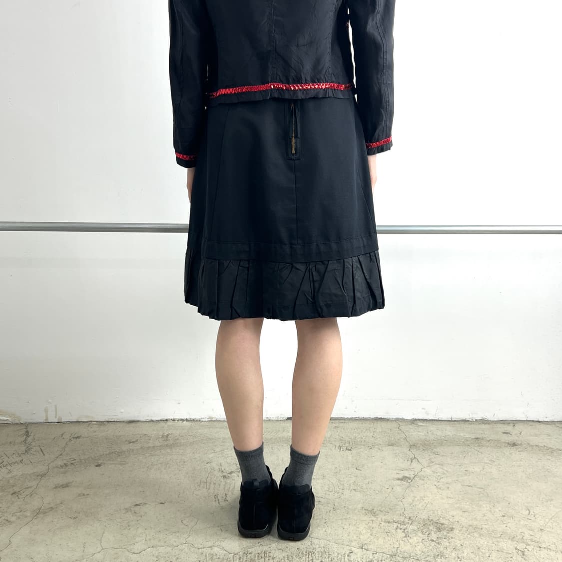 마크 바이 마크 제이콥스 실크 도트 플레어 스커트 상품이미지6