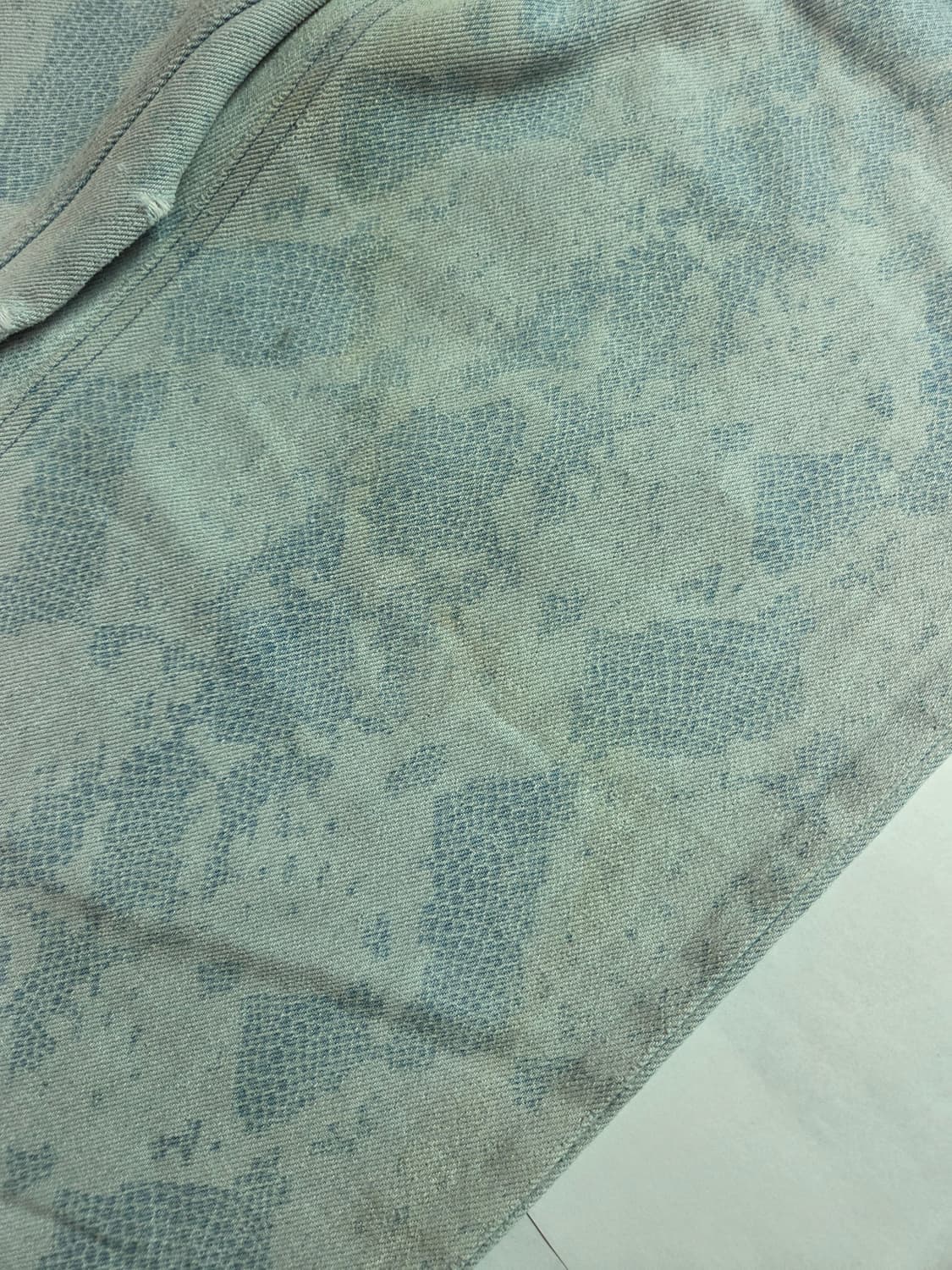 [25] 디온 리 Dion Lee 파이톤 연청 데님 팬츠 상품이미지2