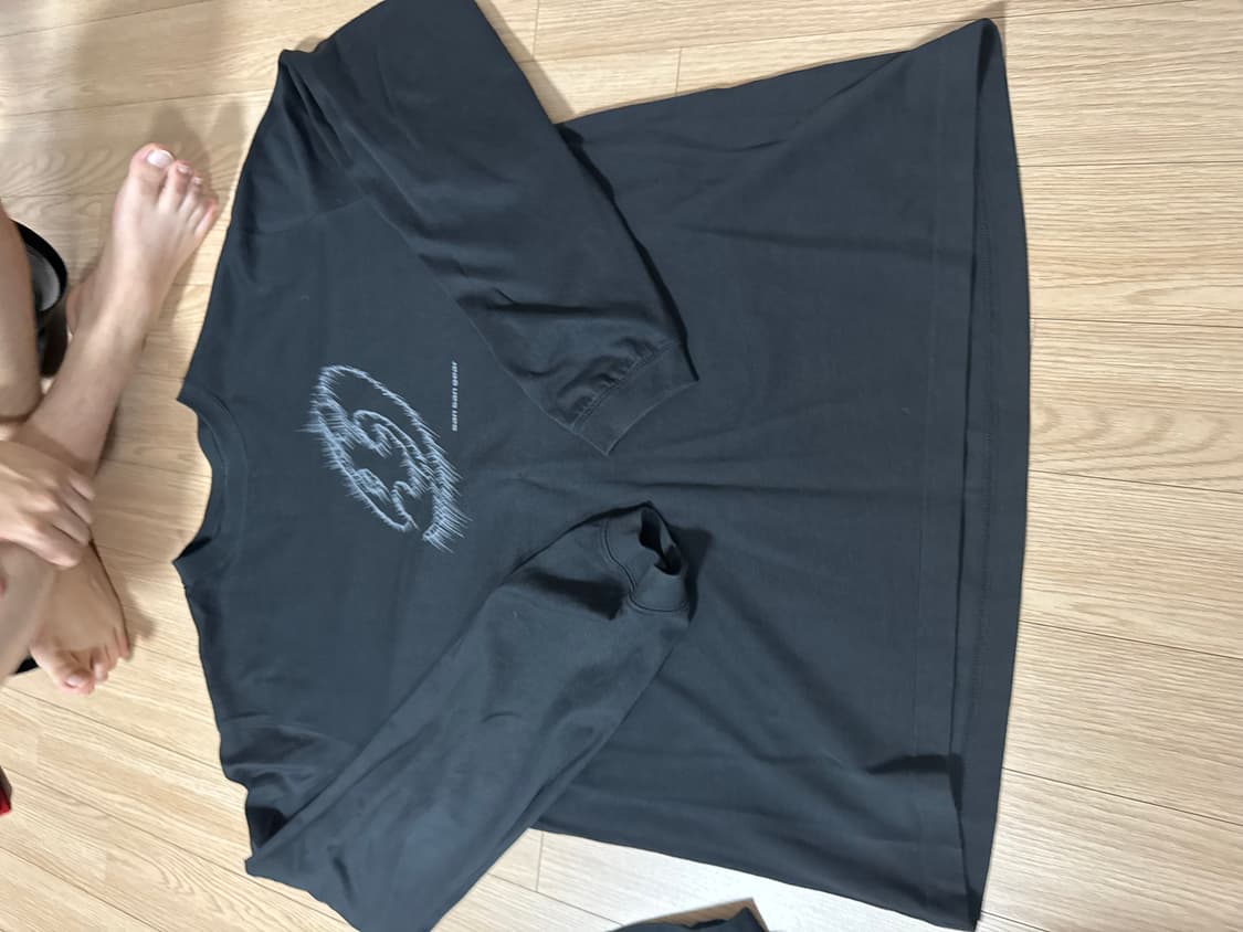 산산기어 롱슬리브 블략 3사이즈 상품이미지1