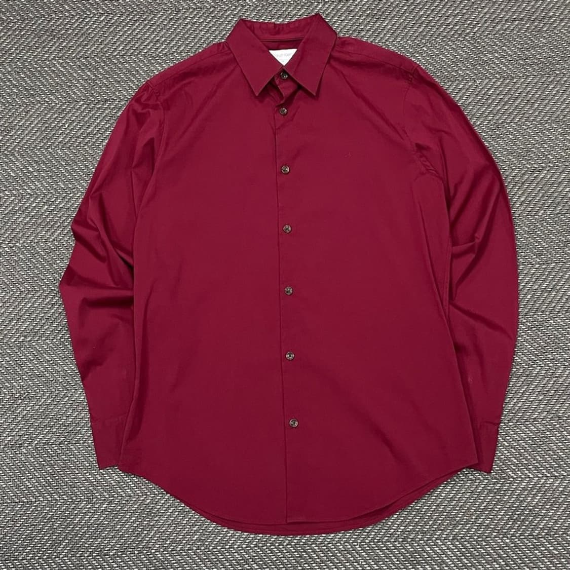 캘빈 클라인 자수 로고 코튼 셔츠 v0327 상품이미지1