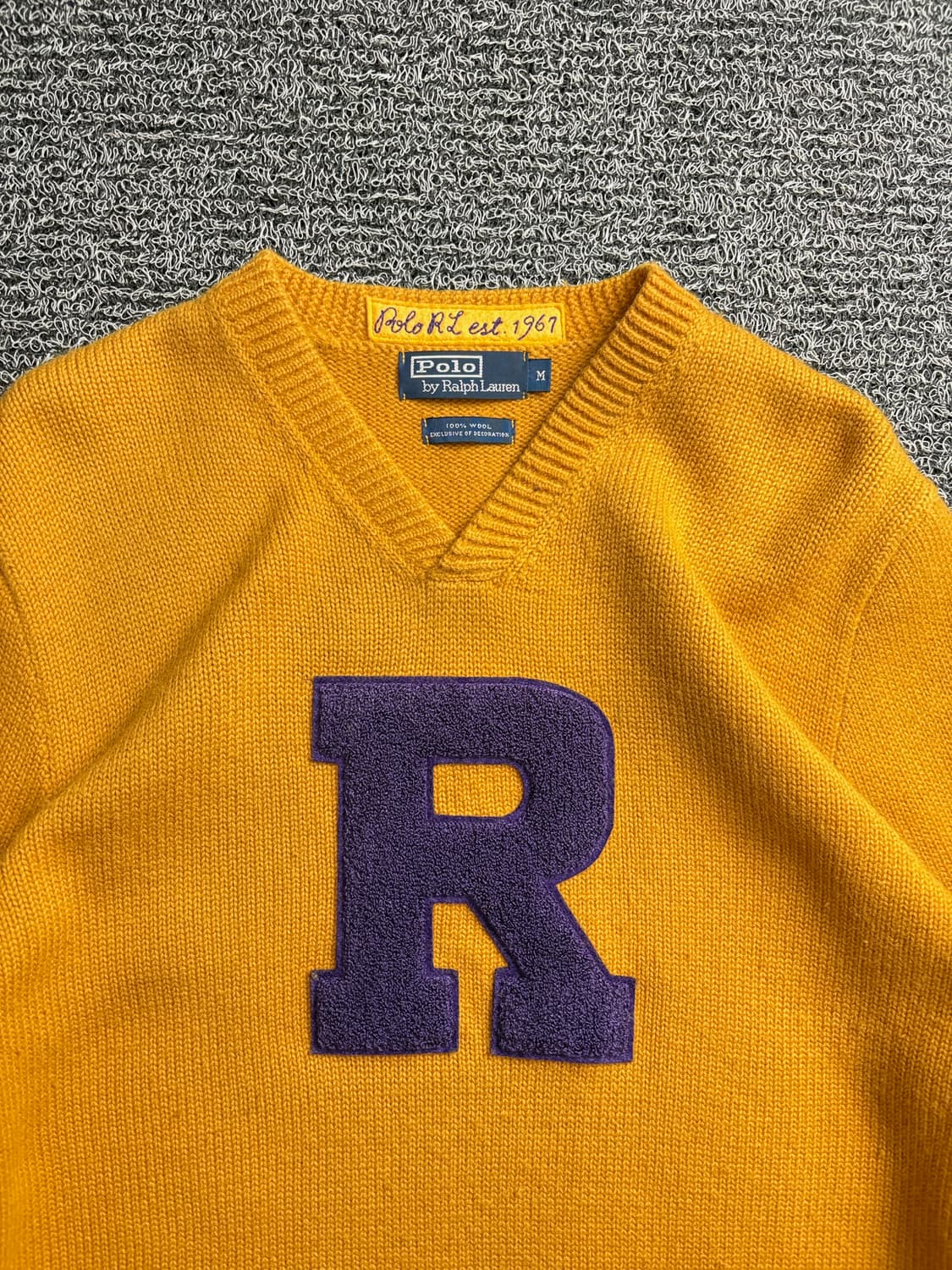 폴로 랄프로렌 센터 빅로고 울 니트 3289 상품이미지1