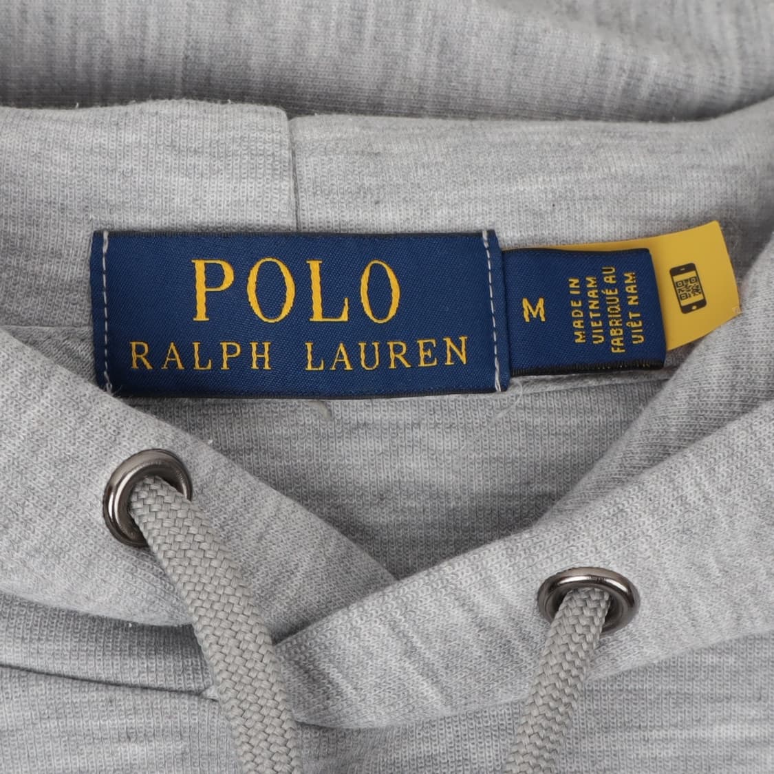 폴로 랄프로렌 QR 그레이 코튼 후드티 상품이미지8
